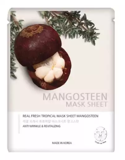Jungnani Real Fresh tropical Тканевая маска для лица с экстрактом мангостина 25 мл