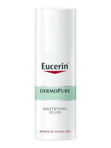 Eucerin DermoPure Увлажняющий матирующий флюид для проблемной кожи 50 мл увлажняющий успокаивающий крем для проблемной кожи eucerin dermopure 50 мл