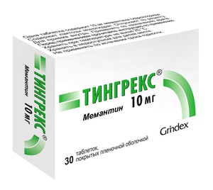 Тингрекс Таблетки 10 мг 30 шт