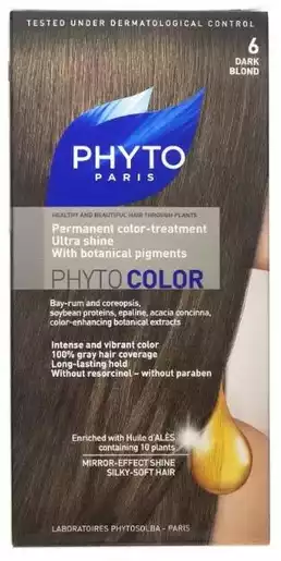 Phytosolba Phytocolor Краска для волос темный блонд оттенок 6