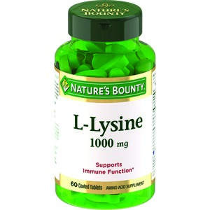 Nature's Bounty L-лизин 1000 мг Таблетки 60 шт l лизин 1000 мг таблетки 60 шт