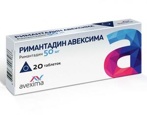 Римантадин Авексима Таблетки 50 мг 20 шт римантадин табл 50 мг 20 озон