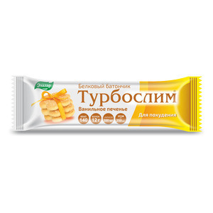 цена Трбослим Батончик ванильное печенье 50 г