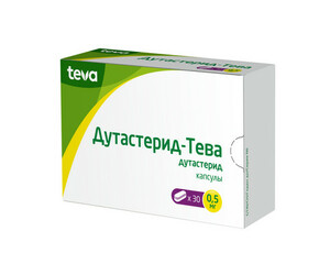 Дутастерид-Тева Капсулы 0,5 мг 30 шт