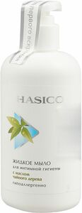 цена Hasico Мыло жидкое для интимной гигиены чайное дерево 250 мл