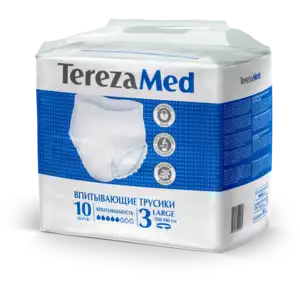 TerezaMed Трусы-Подгузники для взрослых размер L 10 шт