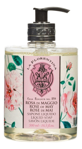 La Florentina Rose of May Мыло жидкое с экстрактом майской розы 500 мл