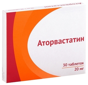 Аторвастатин Озон Таблетки покрытые оболочкой 20 мг 30 шт аторвастатин озон таб ппо 80мг 30