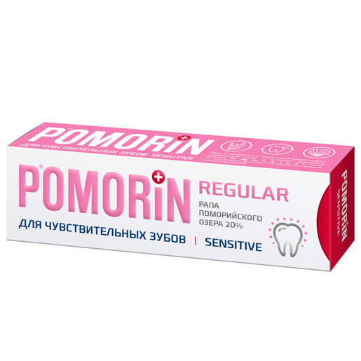 Pomorin Regular Паста зубная для чувствитвительных зубов 100 мл