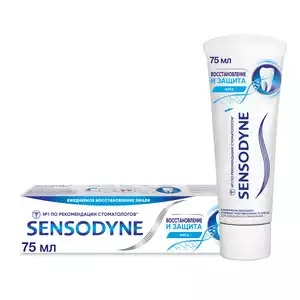 Sensodyne Паста зубная восстановление и защита 75мл