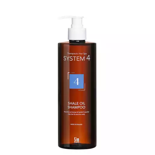 System 4 Shale Oil Shampoo Шампунь терапевтический №4 для очень жирной и чувствительной кожи головы 500 мл