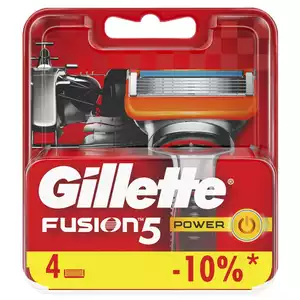 Gillette Fusion Power Кассеты сменные 4 шт