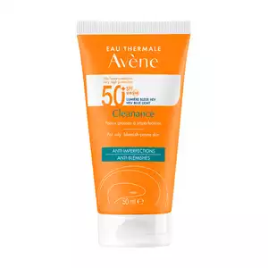 Avene Cleanance солнцезащитный флюид для проблемной кожи SPF 50+ 50 мл