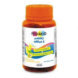 Pediakid Омега-3 Мармелад жевательный 60 шт unitex pediakid витамин с жевательный мармелад 60 шт