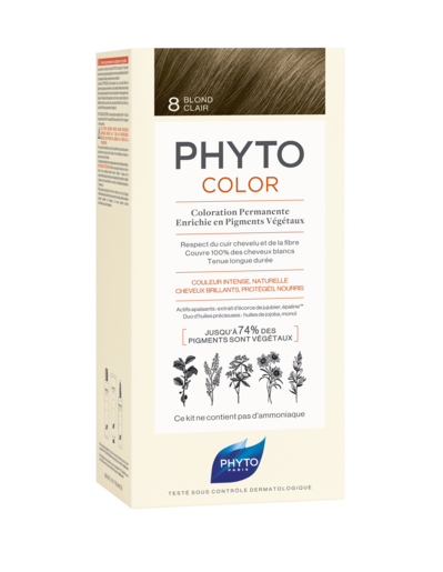 Phytosolba Phytocolor Краска для волос оттенок 8 светлый блонд