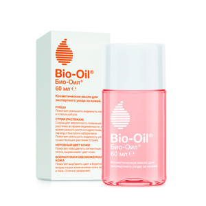 Bio-Oil Масло косметическое от шрамов, растяжек, неровного тона 60 мл косметика для мамы bio oil масло косметическое от шрамов растяжек неровного тона 200 мл