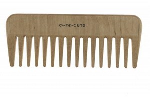 цена Cute-Cute Гребень компактный деревянный с редкими зубцами