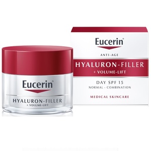 Eucerin Гиалурон-Филлер + Volume-Lift Крем дневной для нормальной кожи 50 мл