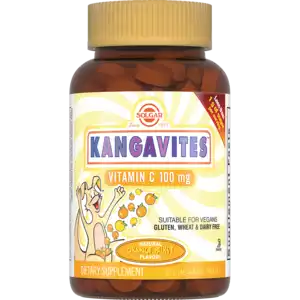 Solgar Kangavites Таблетки жевательные для детей с витамином С 100 мг 90 шт