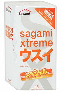 Sagami презервативы Xtreme 0,04 мм 15 шт