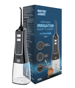 Waterdent Ирригатор Smart Flosser V300 + Жидкость для ирригатора антибактериальный комплекс 100 мл ирригатор smart water flosser white lbe 0063a lebooo