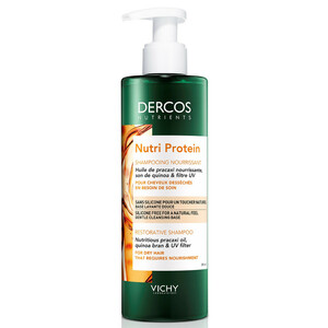 Vichy Dercos Nutrients Nutri Protein Восстанавливающий Шампунь для секущихся и поврежденных волос 250 мл