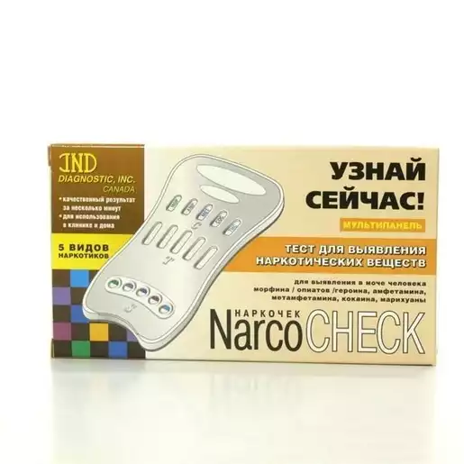 NarcoChec Тест 5 видов наркотиков 1 шт