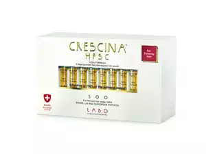 Crescina Re-Growth 500 для мужчин для роста волос 20 ампул