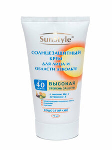 Sun Style Крем для лица и области декольте солнцезащитный SPF40 75 мл