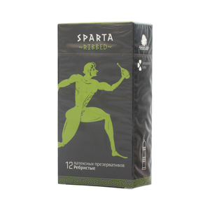 Sparta Презервативы ребристые 12 шт sparta