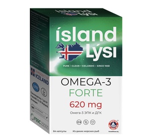 Lysi Омега-3 форте Капсулы 64 шт омега 3 жирные кислоты 790 мг 90 шт капсулы elemax