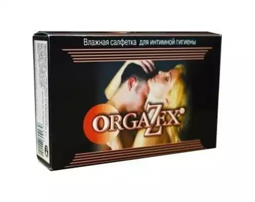 Orgazex салфетки влажные для мужчин 10 шт