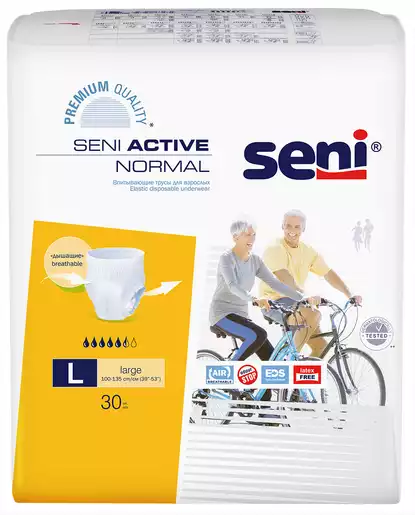 Seni Active Normal Трусы-подгузники для взрослых L 30 шт