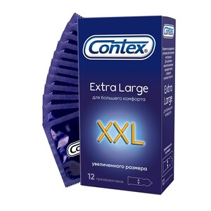 Contex Extra Large Презервативы 12 шт презервативы contex extra large 12 шт