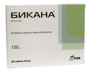 Бикана Таблетки 150 мг 28 шт