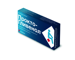Прокто-Гливенол Суппозитории ректальные 400 мг + 40 мг 10 шт 40352