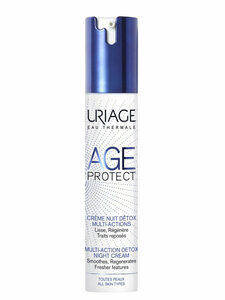 Uriage Age Protect Крем-детокс многофункциональный ночной флакон-помпа 40 мл