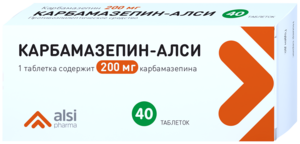 Карбамазепин-Алси Таблетки 200 мг 40 шт