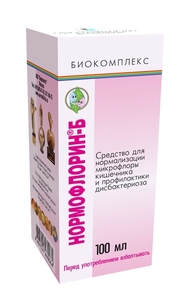 Нормофлорин Б биокомплекс концентрат жидкий 100 мл