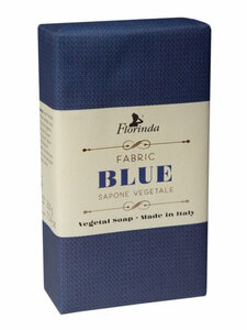 Florinda Итальянские ткани Синий бархат Растительное Мыло 200 г