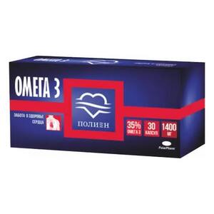 цена Омега-3 Капсулы 1400 мг 30 шт