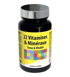 Nutriexpert 22 Витамина и минерала Капсулы 60 шт биологически активная добавка к пище naturalis глицин форте с витаминами в1 в6 в12 60 шт