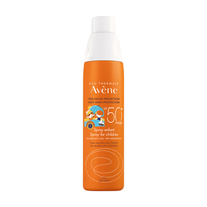 Avene Спрей солнцезащитный SPF50+ для детей для чувствительной кожи 200 мл avene спрей солнцезащитный для чувствительной кожи spf50 200 мл