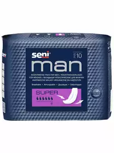 Seni Man super Вкладыши урологические для мужчин 10 шт