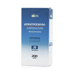 Ипратропиум Аэрозоль для ингаляций дозированный 20 мкг/доза 200 доз