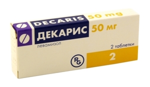 Декарис таблетки 50 мг 2 шт