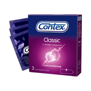 Contex Classic Презервативы 3 шт цена и фото