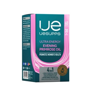 UESUPPS Ultra Energy Масло Вечерней Примулы Капсулы 60 шт масло примулы вечерней solgar evening primrose oil 500 mg 60 шт