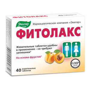 Фитолакс Таблетки 500 мг 40 шт 35616