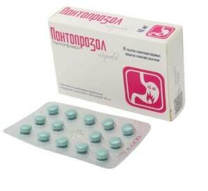 Пантопразол таблетки кишечнорастворимые 40 мг 28 шт